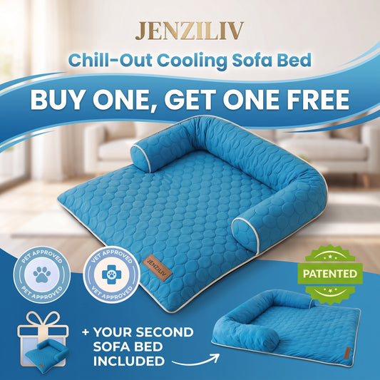 HeatRelief™ Cooling Dog Bed